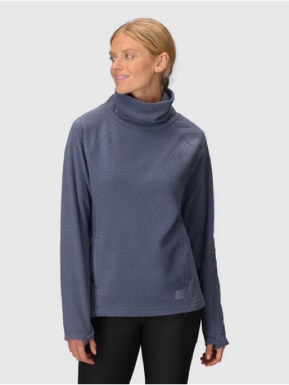Outdoor Research Women’s Trail Mix XT Fleece Cowl Pullover in Summit Blue